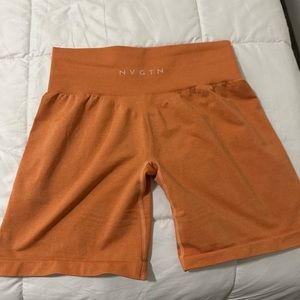 Nvgtn burnt orange shorts